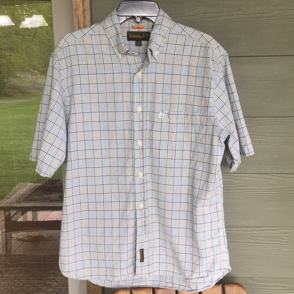 Timberland Short Sleeve Button Down Shirt